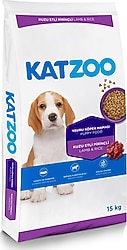 Katzoo Kuzu Etli Pirinçli 15 kg Yavru Köpek Maması