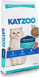 Katzoo Kısırlaştırılmış Somonlu 15 kg Yetişkin Kedi Maması