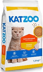 Katzoo Tavuklu 1.5 kg Yavru Kedi Maması