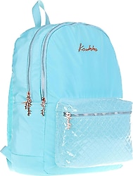 Kaukko K1515 Bright Kapitone Turkuaz Okul Sırt Çantası