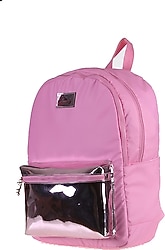 Kaukko K1345 Bright Aynalı Pembe Okul Sırt Çantası