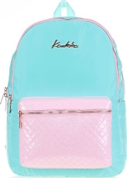 Kaukko K1514 Bright Kapitone Mint Okul Sırt Çantası