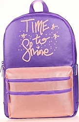 Kaukko K1719 Sparkle Mor Okul Sırt Çantası