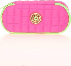 Kaukko K2622 Quilted Pink Özel Bölmeli Kalemlik