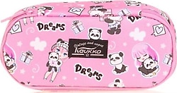 Kaukko K2632 Nature Panda Özel Bölmeli Kalemlik