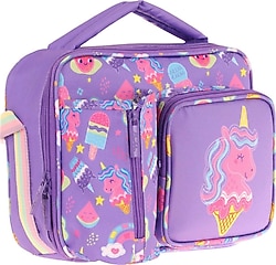 Kaukko Kids L7224 Leather Unicorn Beslenme Çantası