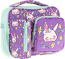 Kaukko Kids L7242 Plush Rabbit Beslenme Çantası
