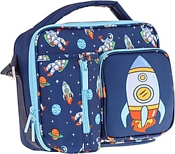 Kaukko Kids L7260 Leather Astronaut Beslenme Çantası