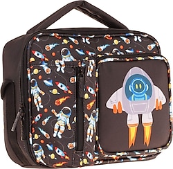 Kaukko Kids L7264 Leather Rocket Beslenme Çantası