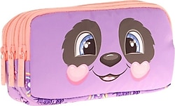 Kaukko L8233 Toys Panda 3 Bölmeli Kalemlik