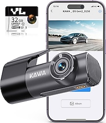Kawa D5 Gen2 2K Ön Araç Kamerası