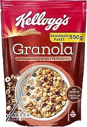 Kellogg's Çikolata Parçalı ve Fındıklı Granola 500 gr