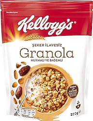 Kellogg's Şeker İlavesiz Hurmalı ve Bademli Granola 250 gr
