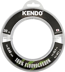 Kendo 100% FC 30 m 0.90 mm 45 kg Fluorocarbon Misina