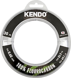 Kendo 100% FC 30 m 1 mm 49 kg Fluorocarbon Misina