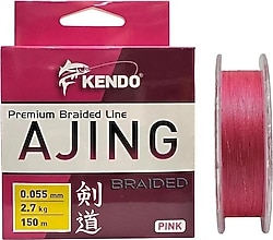 Kendo Ajing Premium 150 m 0.045 mm 1.8 kg Pink İp Misina