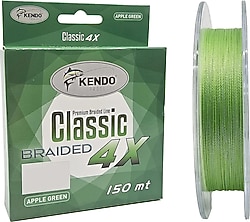 Kendo Classic 4X 150 m 0.08 mm 2.8 kg Apple Green İp Misina