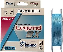Kendo Legend 8X 300 m 0.20 mm 13.2 kg Ice Blue İp Misina