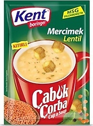 Kent Boringer Kıtırlı Mercimek Çorbası 22 gr