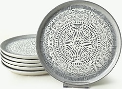 Keramika 21426 Stone Nordic 6'lı 22 cm Pasta Tabağı