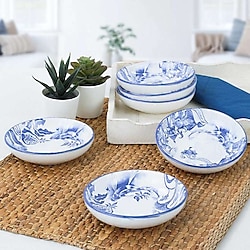 Keramika Blue Ink Halka Çerezlik 13 cm 6 Adet
