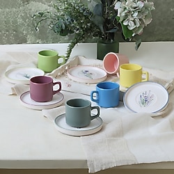Keramika Elegant Blossoms 6 Kişilik Çay Fincan Takımı