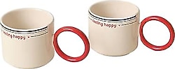 Keramika Feeling Happy 8 cm 2'li Fincan