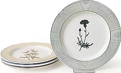 Keramika Floral Essence Assos 22 cm 4'lü Pasta Tabağı