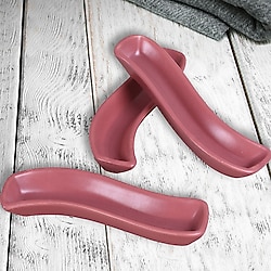 Keramika Ivory Mat 3 Adet Zeytinlik Gül Kurusu