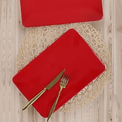 Keramika Siera Kayık Tabak 31 cm 2 Adet