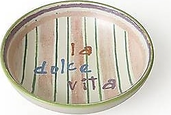 Keramika Mama Mia & La Dolce Vita 13 cm 6'lı Halka Çerezlik