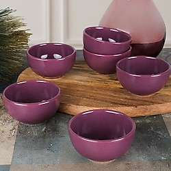 Keramika Bulut Çerezlik Sosluk 8 cm 6 Adet