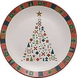 Keramika New Year Çam 21652 26 cm Servis Tabağı