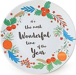 Keramika New Year Wonderful Time 21657 26 cm Servis Tabağı