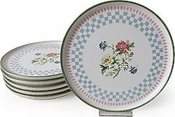 Keramika Rose Line Nordic 22 cm 6'lı Pasta Tabağı