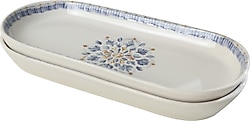 Keramika Sapphire Noyan 26 cm 2'li Kayık Servis Tabağı