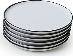 Keramika Simply Nordic 19985 22 cm 6'lı Pasta Tabağı