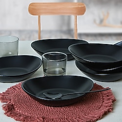 Keramika Stella 6'lı 22 cm Yemek Tabağı