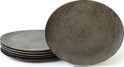 Keramika Stella Mat Toprak 32 cm 6'lı Servis Tabağı
