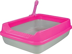 Keyf Lüks Pembe Açık Kedi Tuvaleti