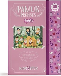 Kidmosfer Pamuk Prenses 48 Parça Puzzle