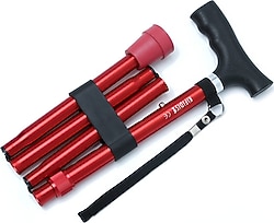 Kifidis GB803 Kırmızı Katlanır Baston