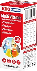Kiki Excellent 25 ml Kuş Multivitamini