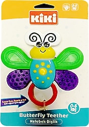 Kiki Kelebek Çıngıraklı Dişlik