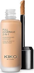 KIKO Milano Full Coverage 2 in 1 40 Warm Beige 25 ml Fondöten & Kapatıcı