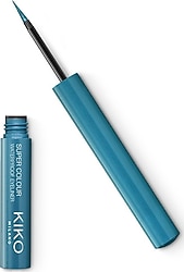 KIKO Milano New Super Colour Waterproof 04 Green Teal Likit Eyeliner