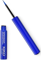 KIKO Milano New Super Colour Waterproof 06 Blue Likit Eyeliner