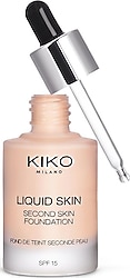 KIKO Milano Second Skin SPF 15 01 Warm Rose 30 ml Likit Fondöten