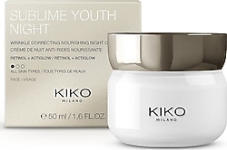 KIKO Milano Sublime Youth Night Kırşıklık Önleyici 50 ml Gece Kremi