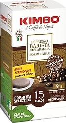 Kimbo Cialde Espresso Barista Yassı Pod Uyumlu Kapsül Kahve 15'li